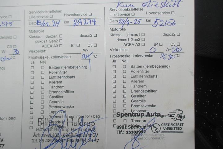 Rød Opel Karl fra 2018