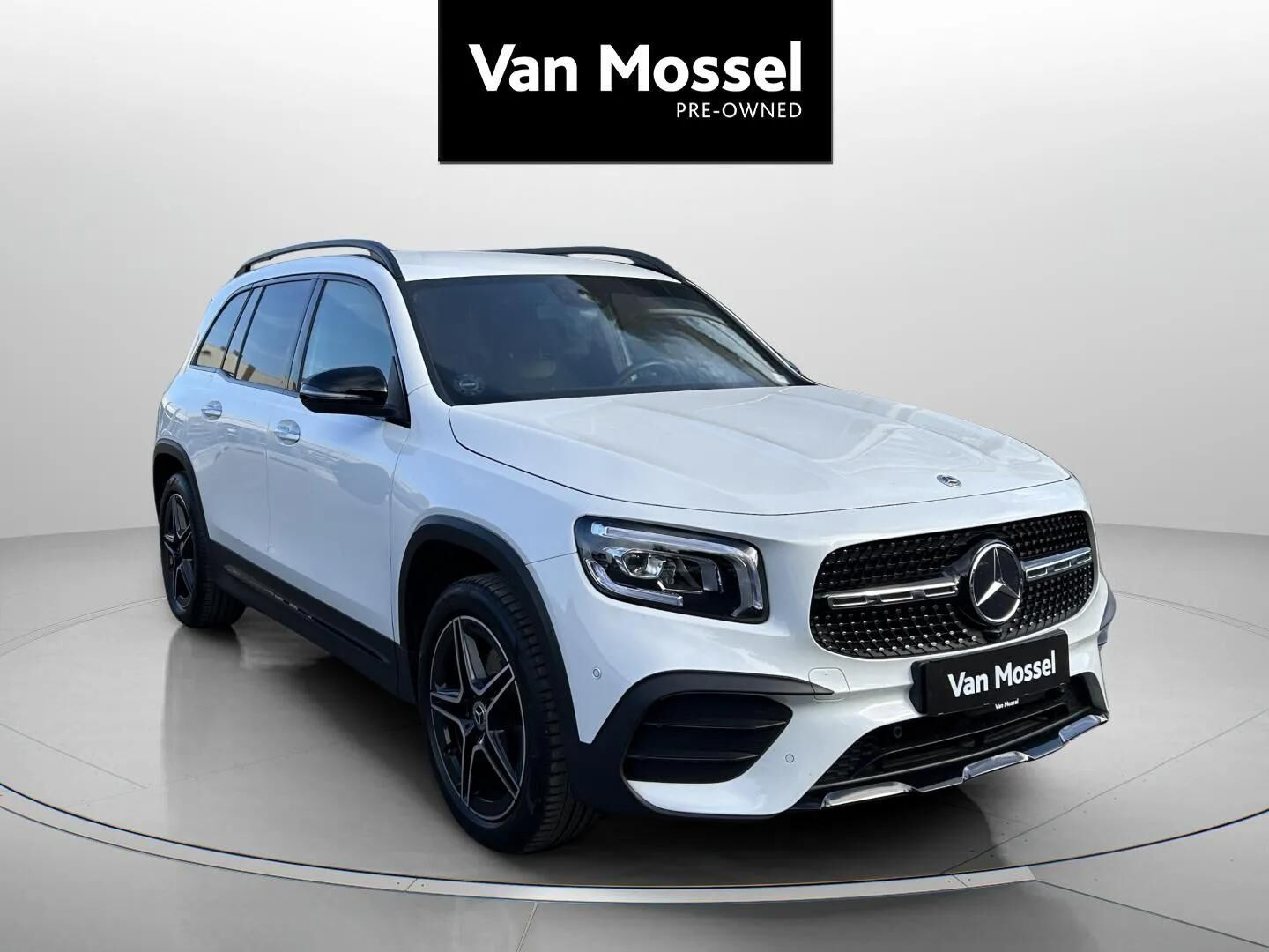 Hvid Mercedes GLB200 fra 2022
