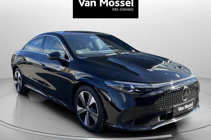 Sort Mercedes CLA250+ fra 2025
