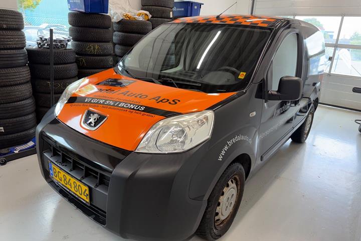 Hvid Peugeot Bipper fra 2017