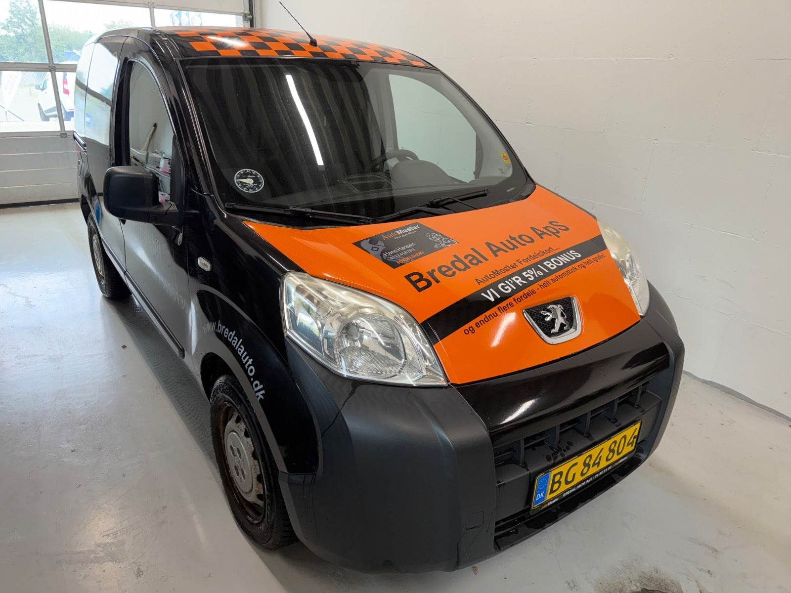 Hvid Peugeot Bipper fra 2017