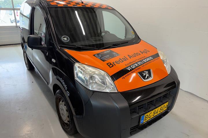 Hvid Peugeot Bipper fra 2017
