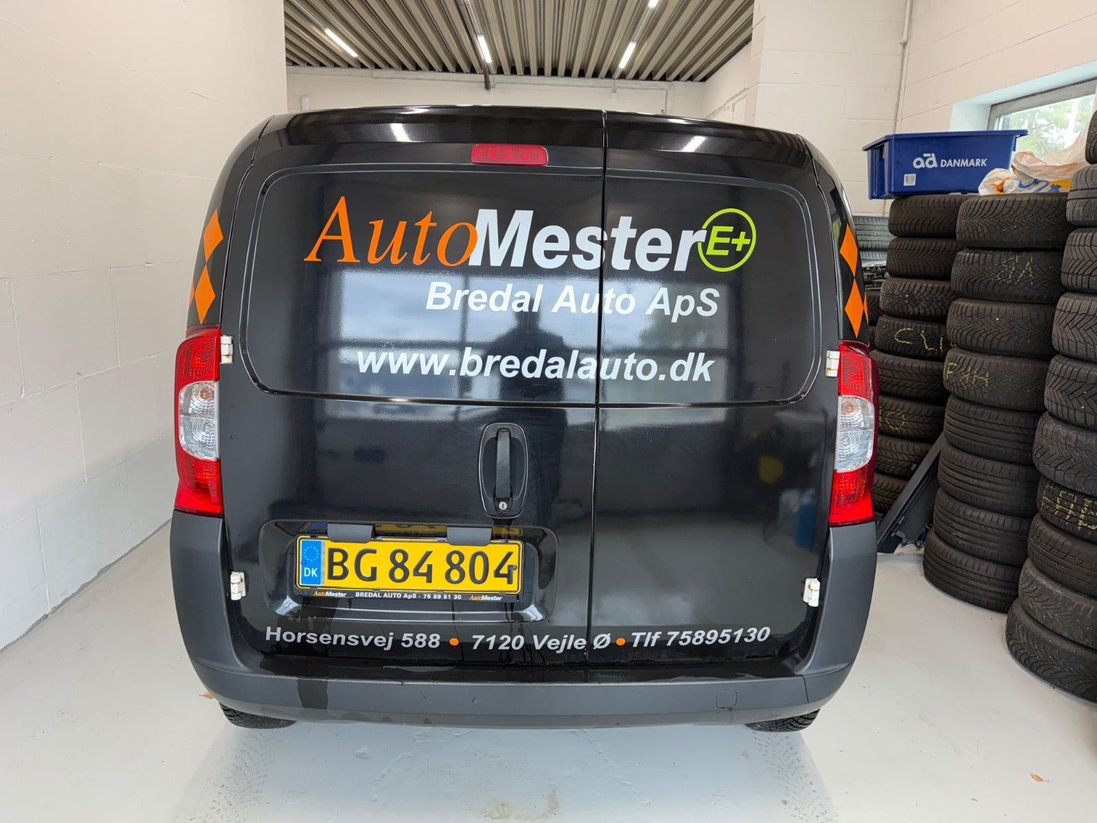 Hvid Peugeot Bipper fra 2017