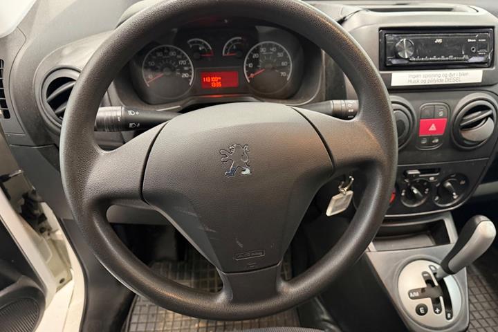 Hvid Peugeot Bipper fra 2017