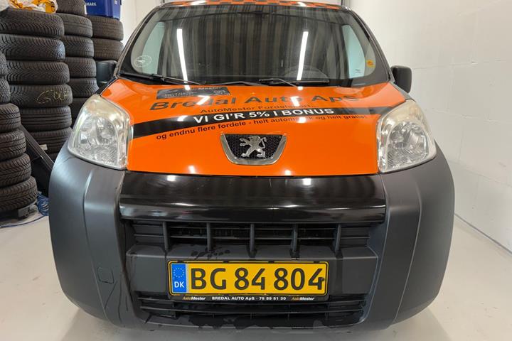 Hvid Peugeot Bipper fra 2017
