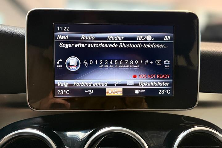 Sort Mercedes C220 d fra 2017