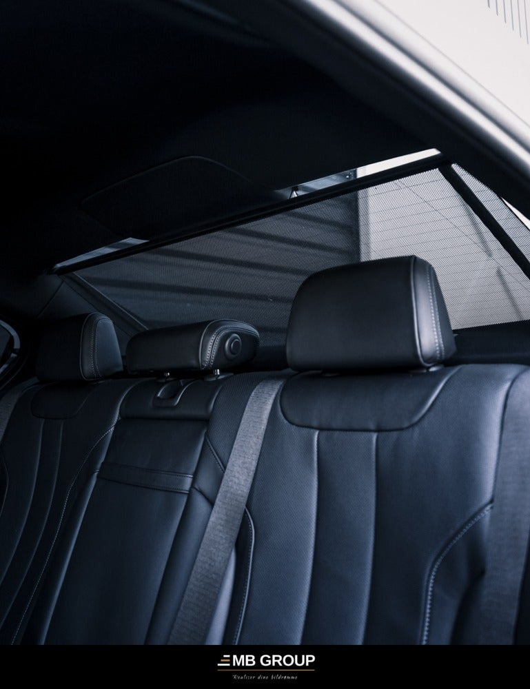 Gul BMW M5 fra 2018