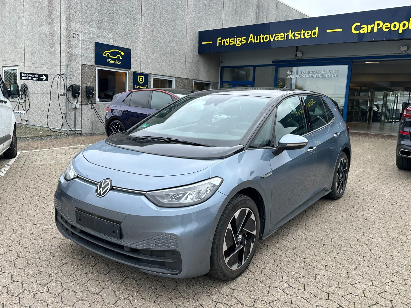 Grå VW ID.3 fra 2023