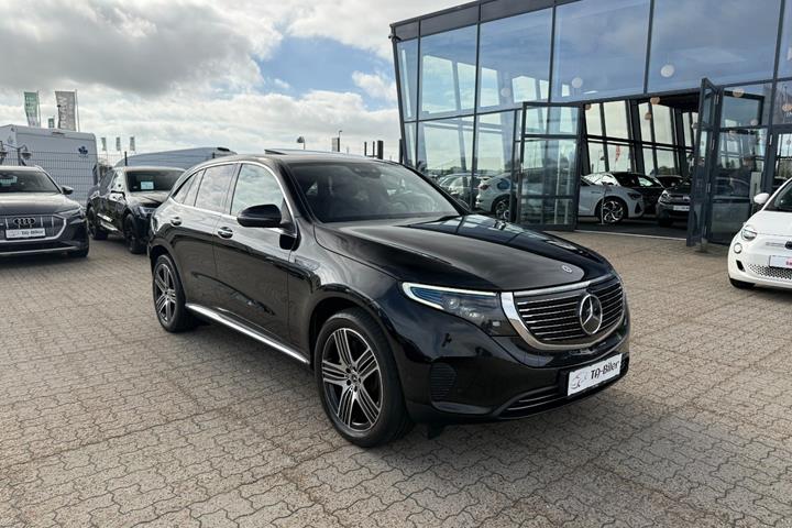 Sort Mercedes EQC400 fra 2021