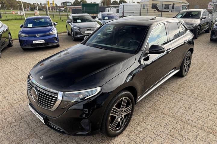 Sort Mercedes EQC400 fra 2021