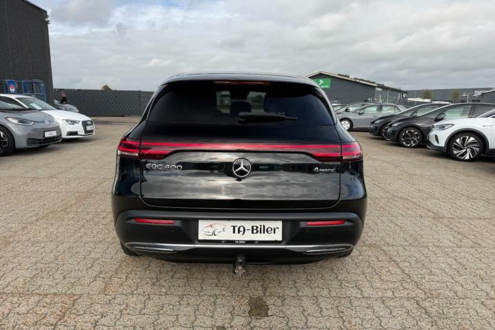 Sort Mercedes EQC400 fra 2021