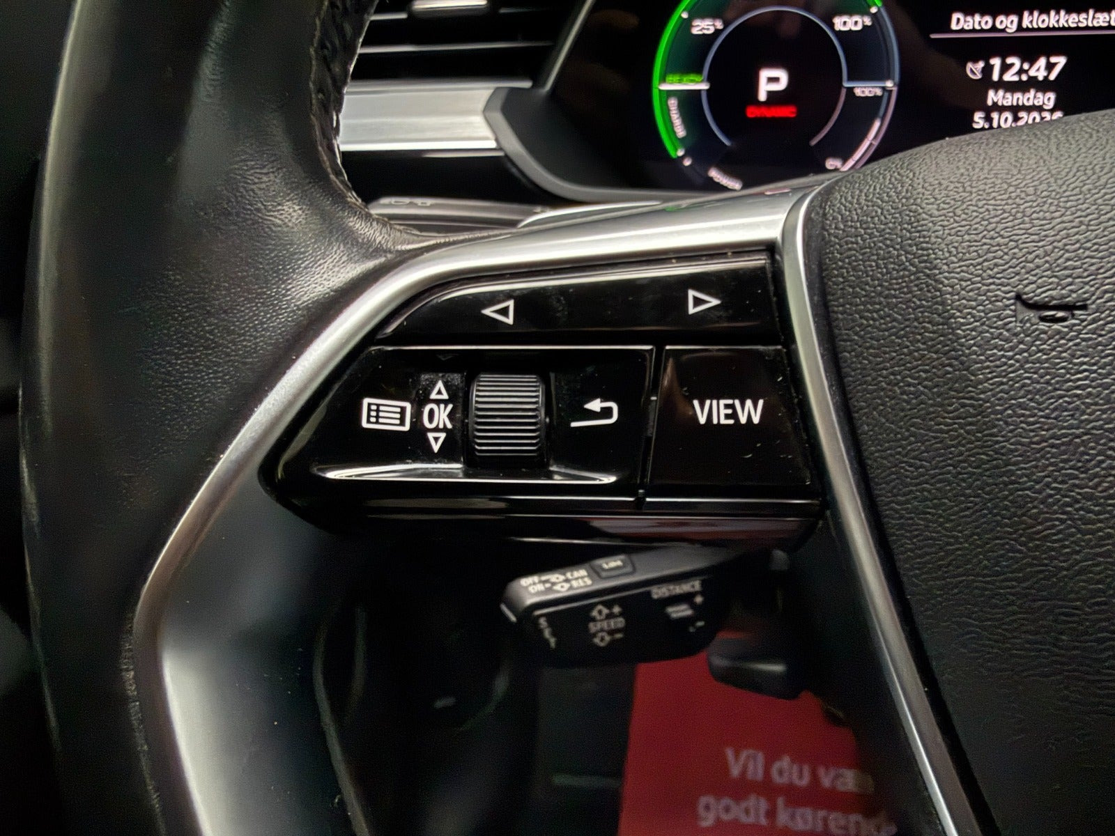 Sort Audi e-tron fra 2021