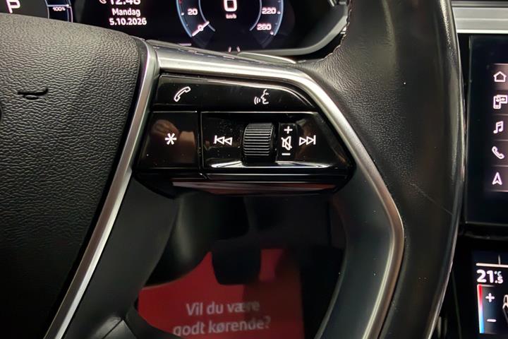 Sort Audi e-tron fra 2021