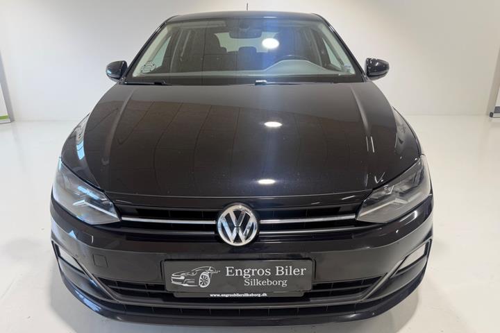 Sort VW Polo fra 2020