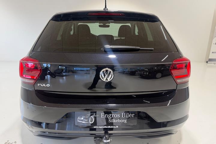 Sort VW Polo fra 2020