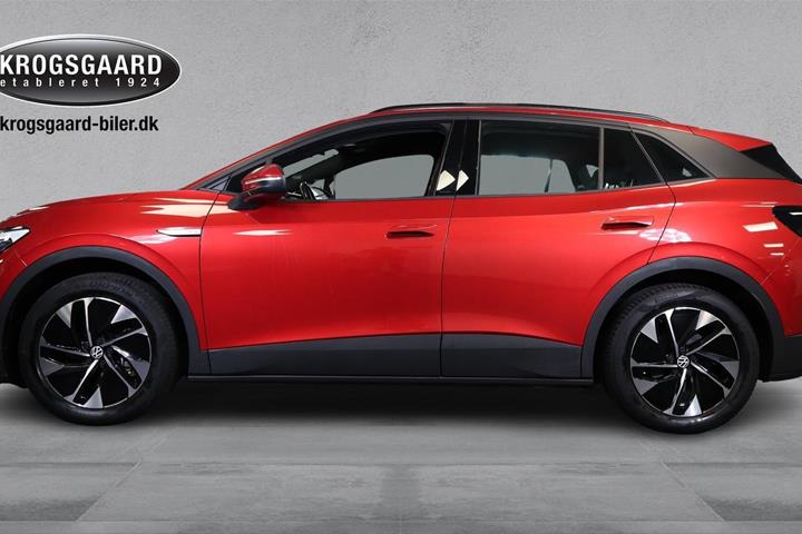 Rød VW ID.4 fra 2023