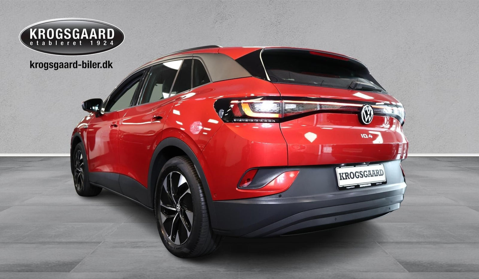 Rød VW ID.4 fra 2023