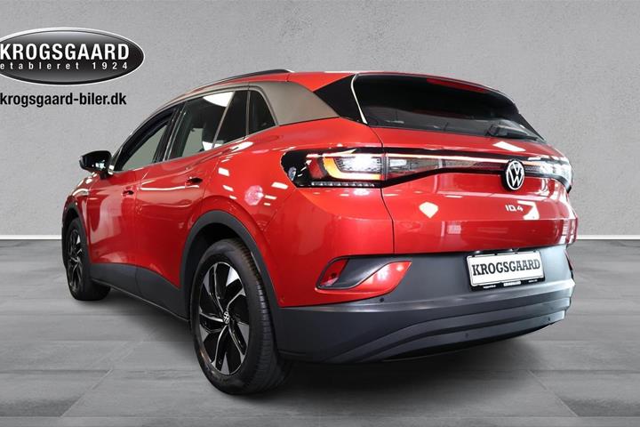 Rød VW ID.4 fra 2023