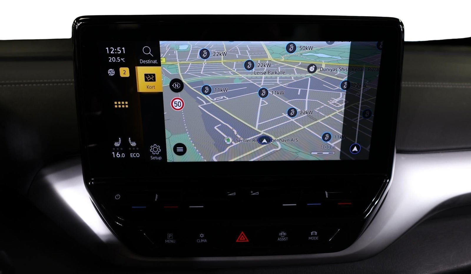 Rød VW ID.4 fra 2023