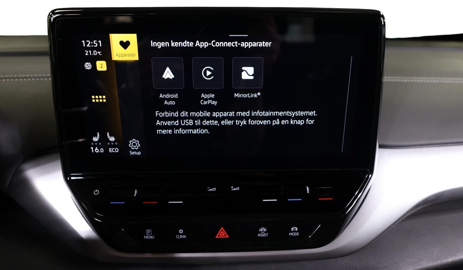 Rød VW ID.4 fra 2023