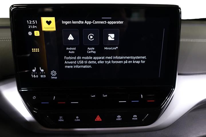 Rød VW ID.4 fra 2023