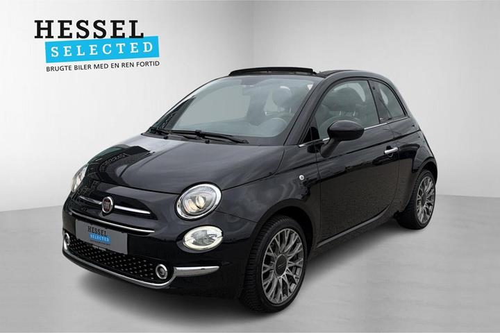 Sort Fiat 500C fra 2020