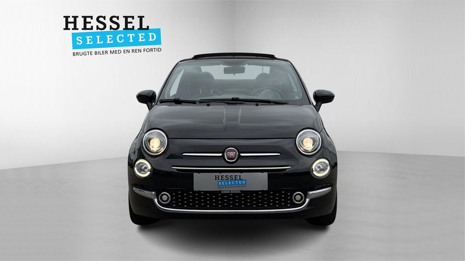 Sort Fiat 500C fra 2020