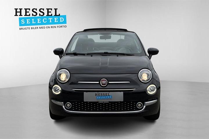 Sort Fiat 500C fra 2020