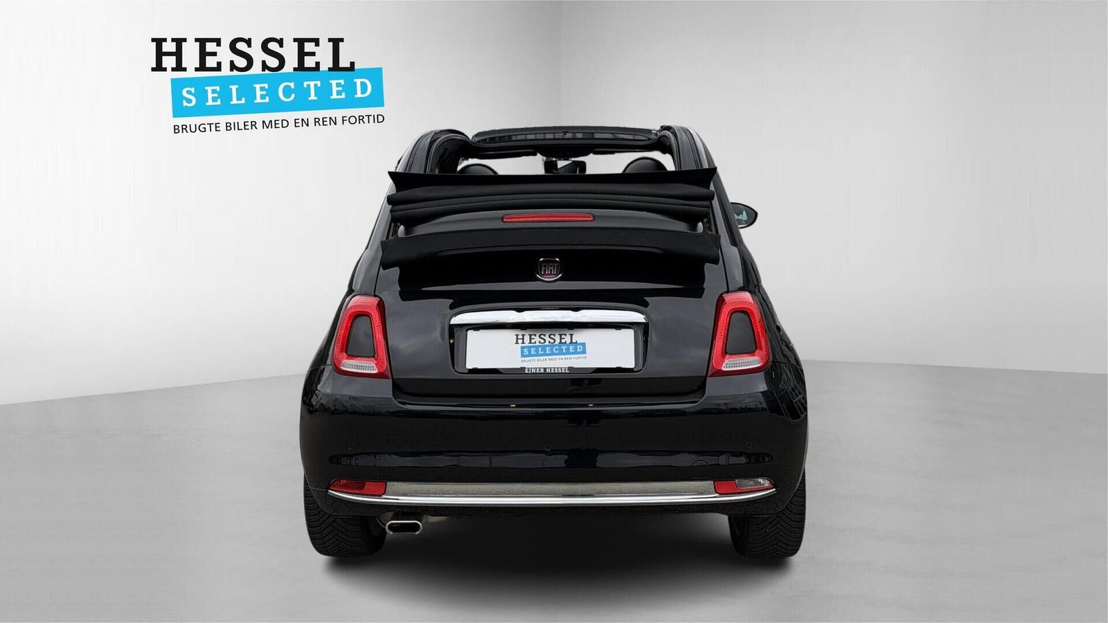 Sort Fiat 500C fra 2020