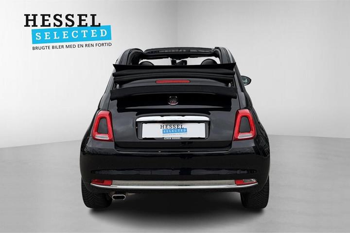 Sort Fiat 500C fra 2020