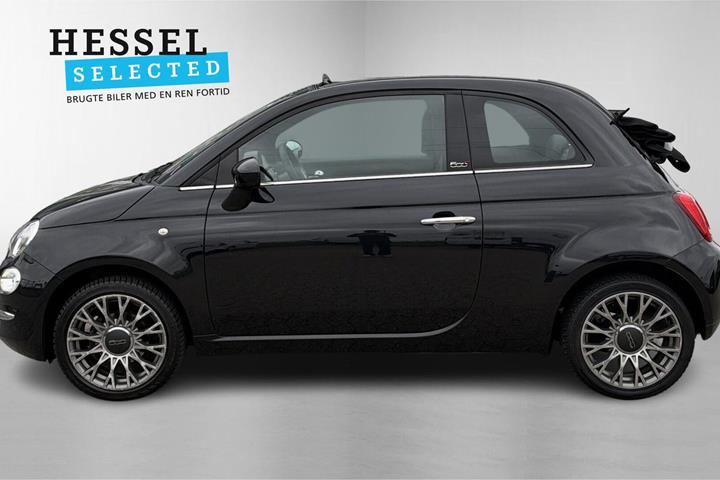 Sort Fiat 500C fra 2020