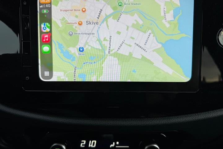 Blå Toyota Aygo X fra 2024