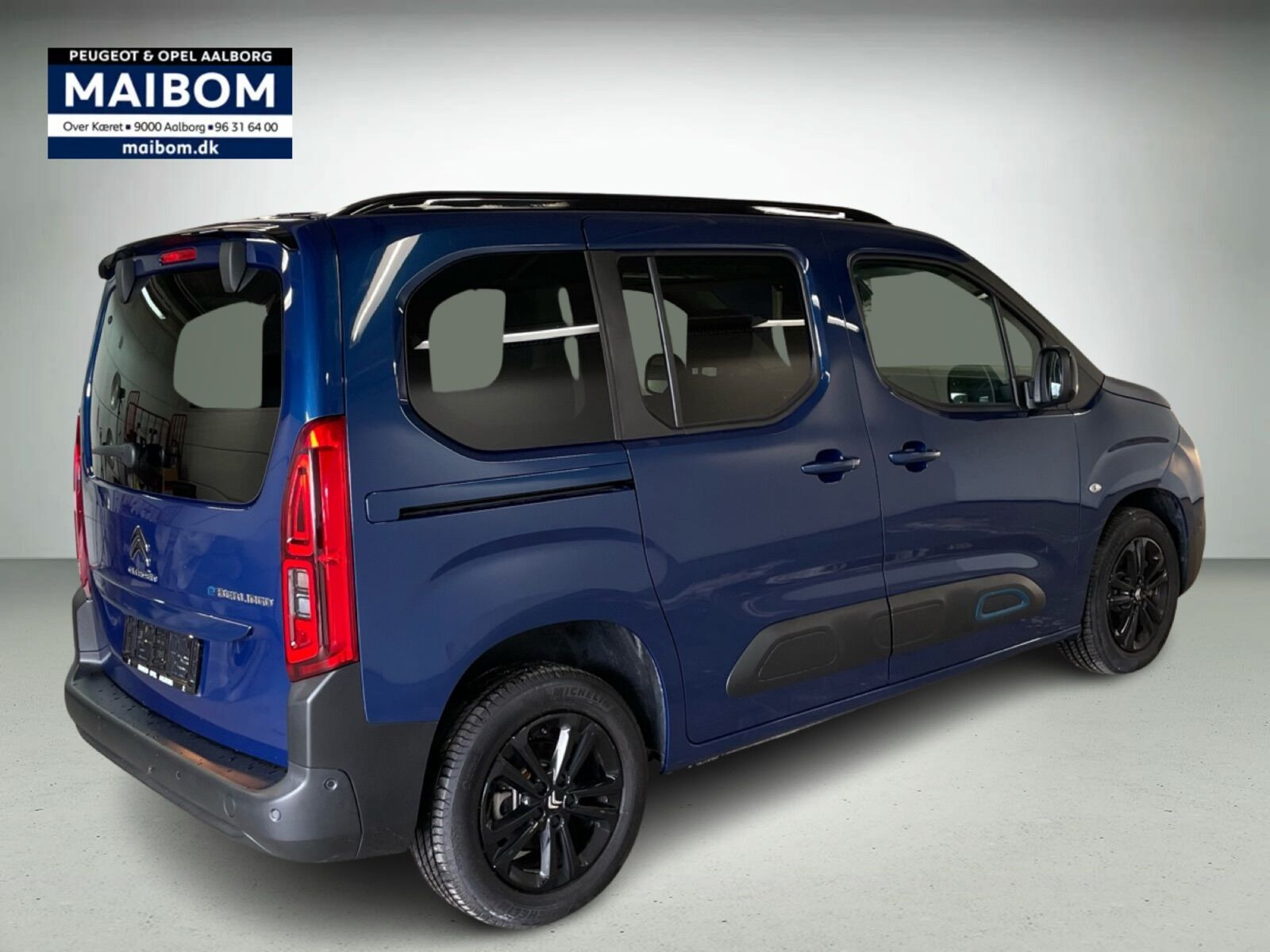 Blå Citroën ë-Berlingo fra 2023
