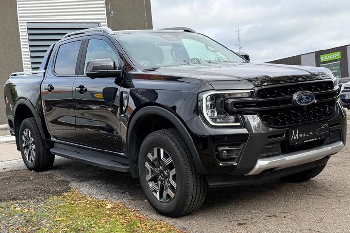 Sort Ford Ranger fra 2025