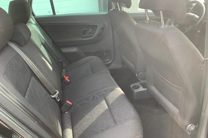 Sort Skoda Fabia fra 2011