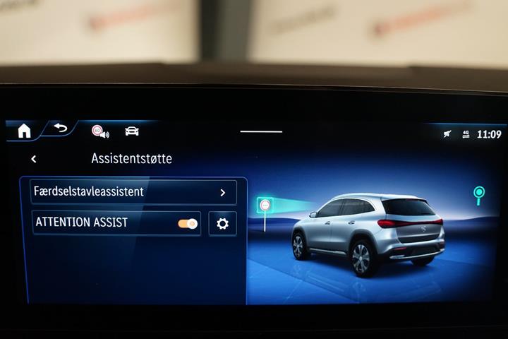 Sort Mercedes EQA250+ fra 2025