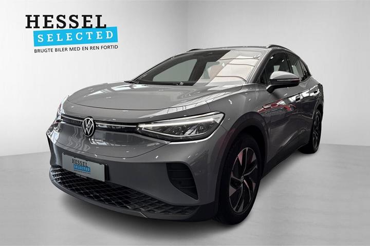 Grå VW ID.4 fra 2022 set udefra