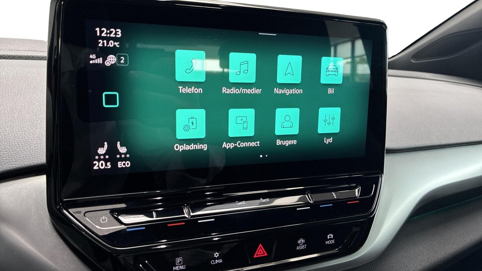 Grå VW ID.4 fra 2022