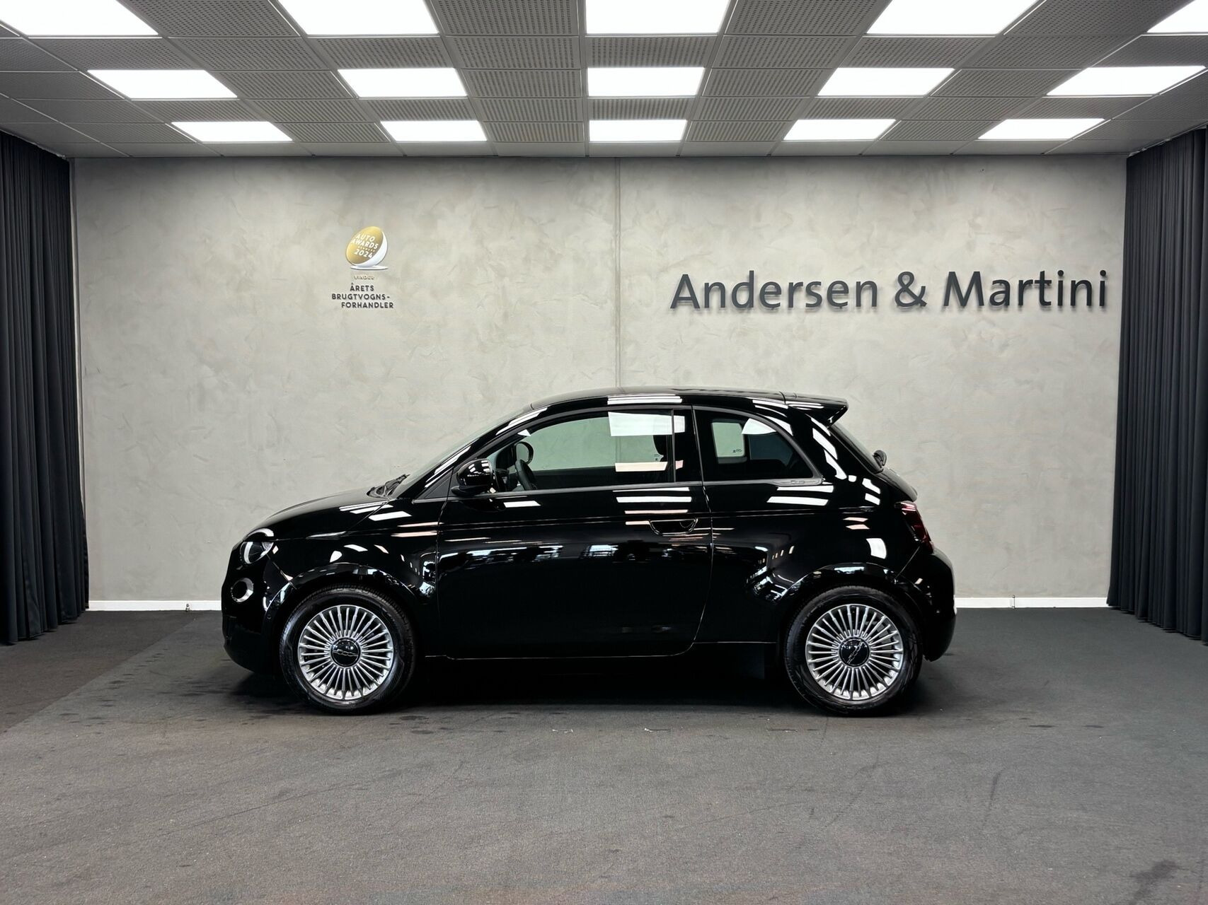 Sort Fiat 500e fra 2023