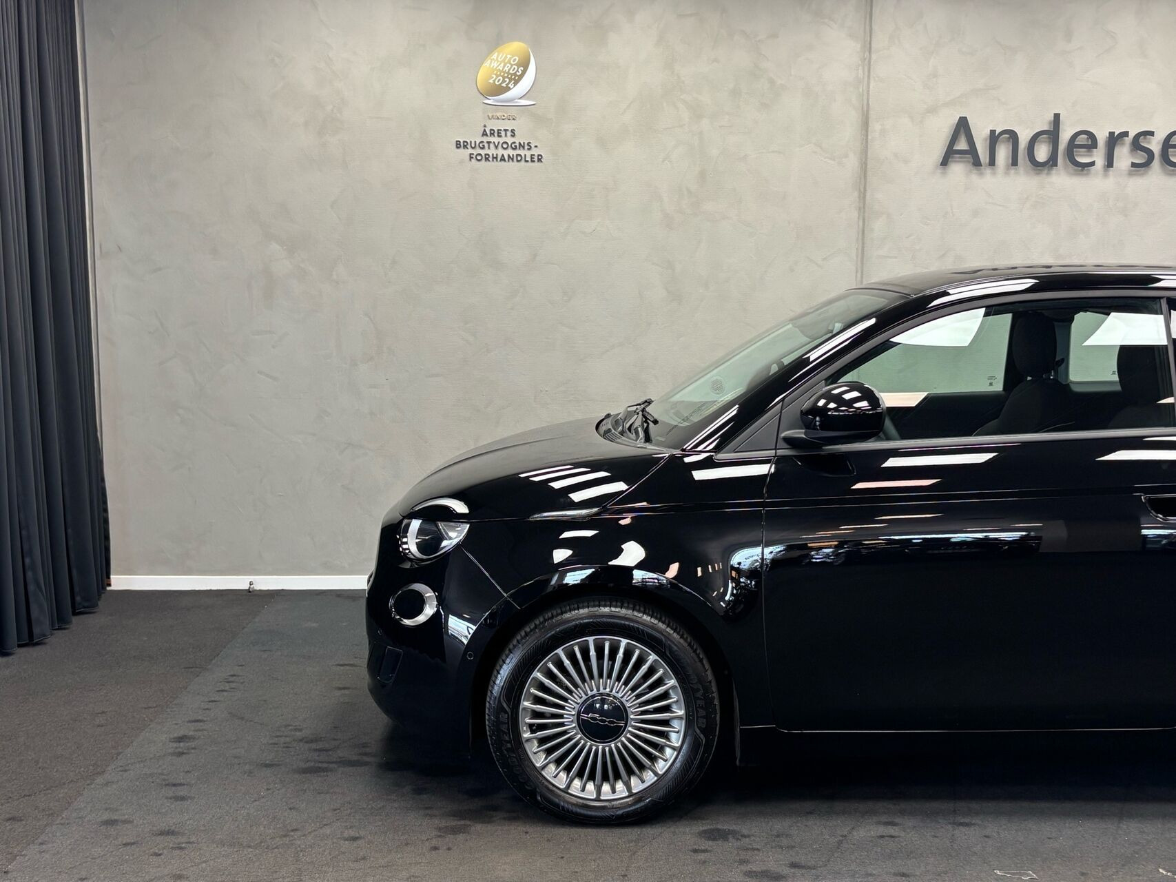 Sort Fiat 500e fra 2023