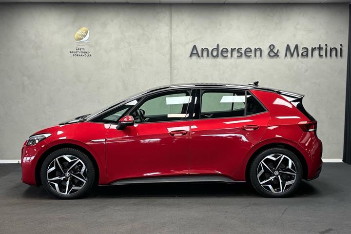 Rød VW ID.3 fra 2022