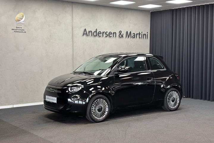 Sort Fiat 500e fra 2023
