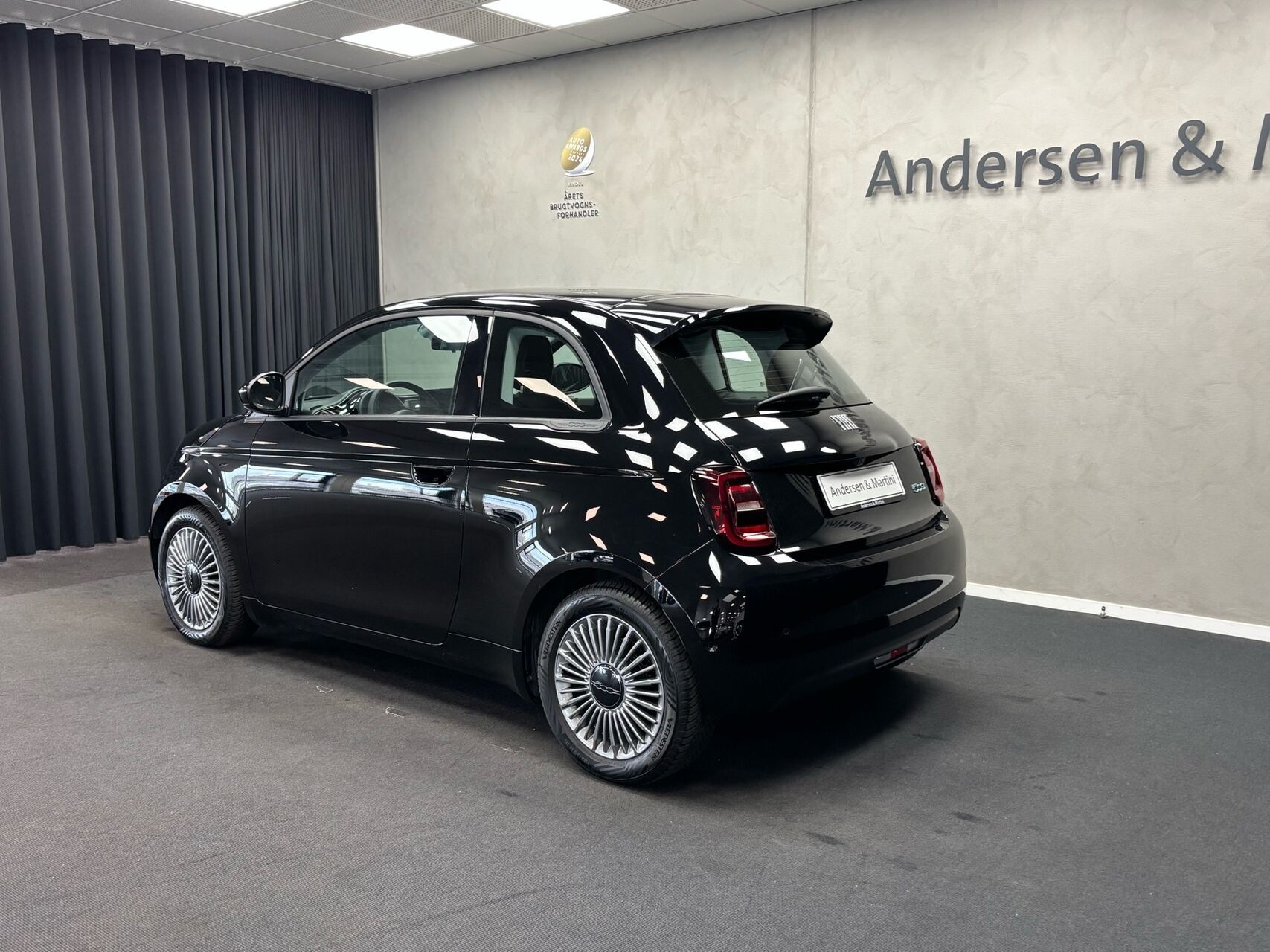 Sort Fiat 500e fra 2023