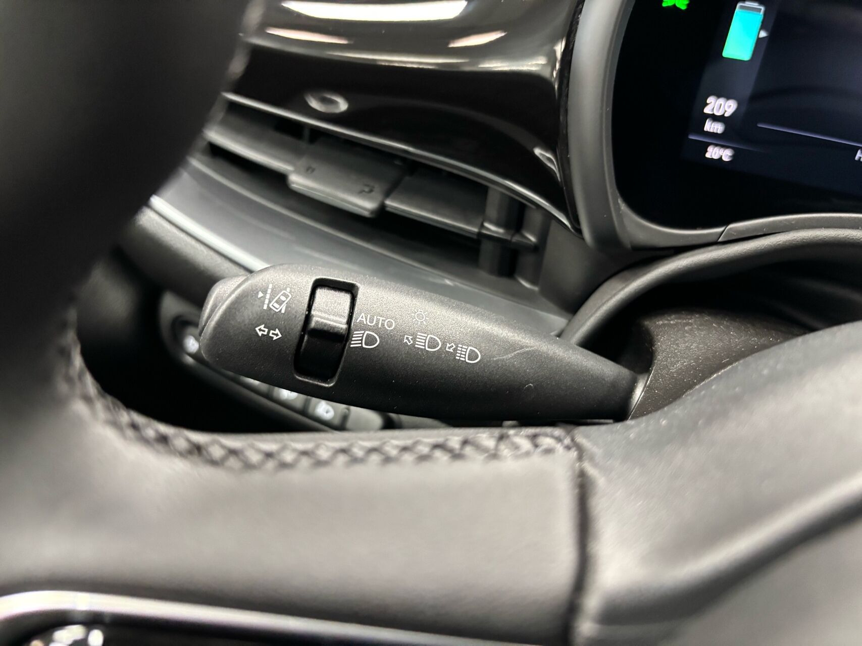 Sort Fiat 500e fra 2023