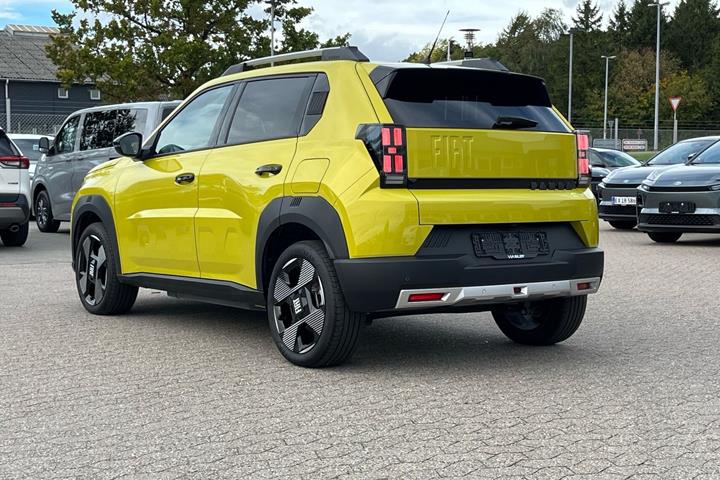 Gul Fiat Grande Panda fra 2025