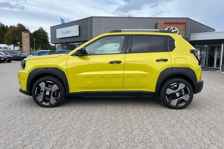 Gul Fiat Grande Panda fra 2025