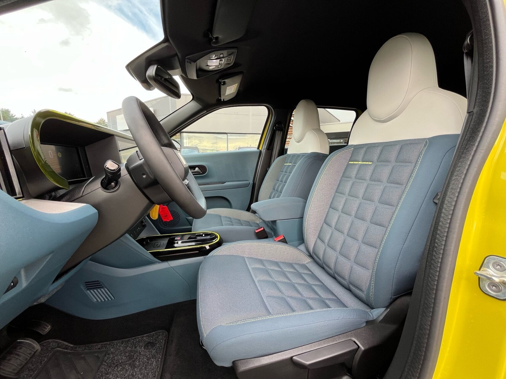 Gul Fiat Grande Panda fra 2025