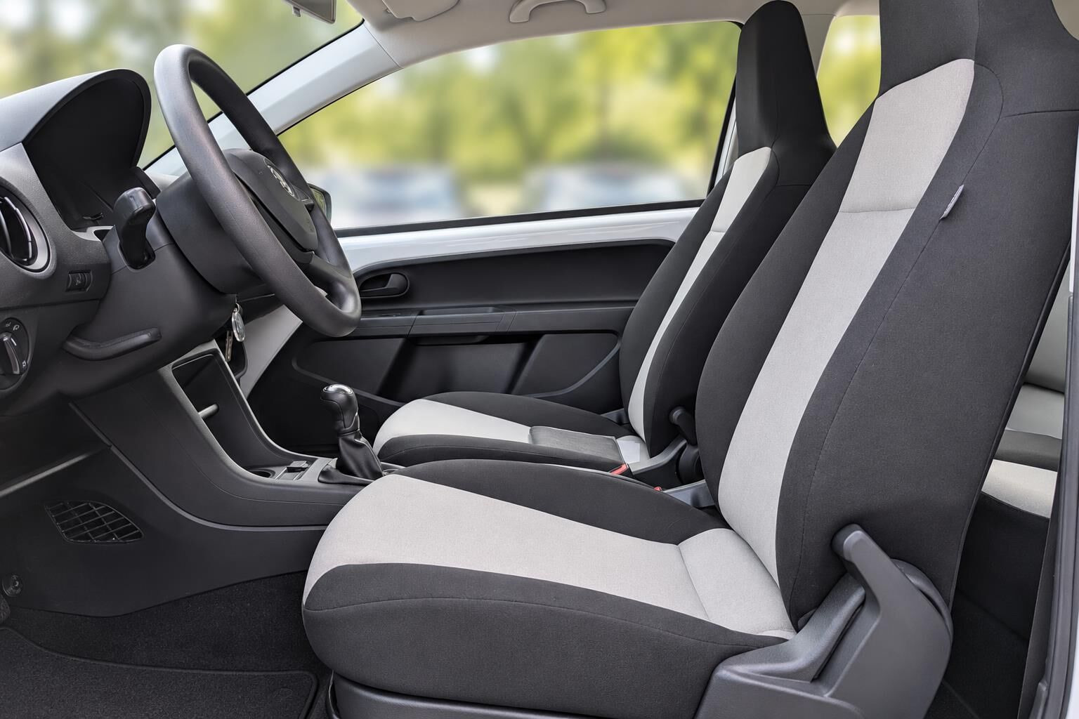 Hvid Skoda Citigo fra 2013