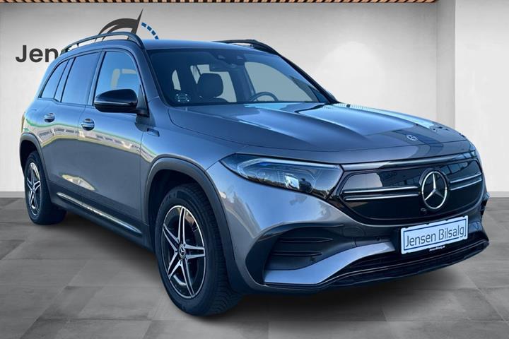 Grå Mercedes EQB300 fra 2022