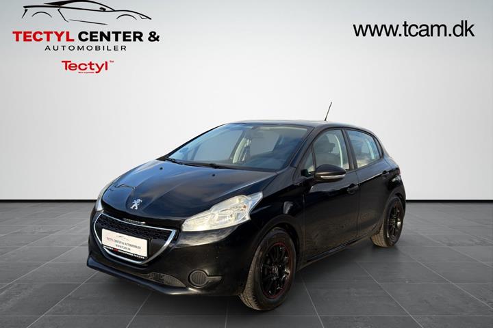 Sort Peugeot 208 fra 2012